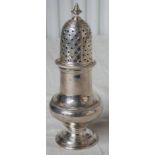 SILVER SUGAR CASTER LONDON 1958 5 OZS