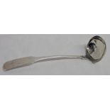 EARLY 19TH CENTURY SCOTTISH PROVINCIAL SILVER FIDDLE PATTERN BY ROBERT ROBERTSON, CUPAR,