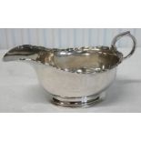 SILVER SAUCE BOAT BIRMINGHAM 1933 4OZS