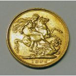 1892 QUEEN VICTORIA SOVEREIGN