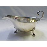 SILVER SAUCE BOAT BIRMINGHAM 1937