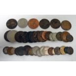 VARIOUS BRITISH COINS INCLUDING 1960, HALF CROWN, SHILLING,