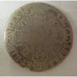 CHARLES II CROWN (DATE RUBBED)