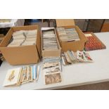 SELECTION OF VARIOUS UK AND WORLDWIDE POSTCARDS IN 3 BOXES TO INCLUDE SOME SCOTTISH EXAMPLES