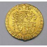 1777 GEORGE III GOLD GUINEA