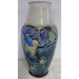 ROYAL DOULTON FLORAL DECORATED GLAZED VASE - 24 CM TALL Condition Report: Overall