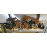 SELECTION OF VARIOUS CAMERAS INCLUDING ZEISS IKON CONTINA,