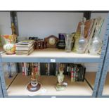 VARIOUS ORDNANCE SURVEY MAPS, DECANTERS, JUGS,