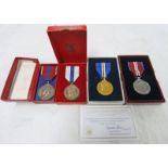 BOXED 1953 CORONATION MEDAL, 1952-2002 THE QUEENS GOLDEN JUBILEE MEDAL BOXED,