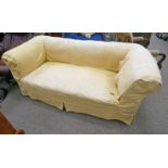 OVERSTUFFED DROP-END SETTEE