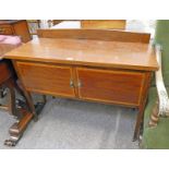 INLAID MAHOGANY WASHSTAND