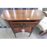 MAHOGANY SIDE CABINET WITH DRAWERS,