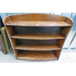 MAHOGANY BOOKCASE