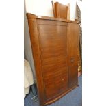MAHOGANY BED ENDS AND SIDE PANELS MAX WIDTH 162CM
