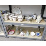 SELECTION OF PORCELAIN TO INCLUDE CZECHOSLOVAKIAN, PARAGON ELEGANCE TEAWARE,