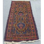 RED GROUND MIDDLE EASTERN RUG 200 X 100CM