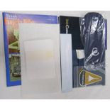 CONCORDE EPHEMERA TO INCLUDE CONCORDE NOTE PAD, ENVELOPES, SUITCASE TAG, MENU,