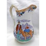 19TH CENTURY CLYDE SCOTTISH POTTERY MY PET JUG DEPICTING JOHN BROWN & 1 OF QUEEN VICTORIA'S