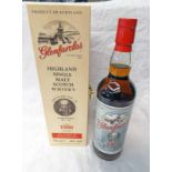 1 BOTTLE GLENFARCLAS 25 YEAR OLD SINGLE MALT WHISKY, DISTILLED 1990,