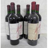 SIX BOTTLES OF CHATEAU PEYREDOULLE MAINE CRIQUAN VIELLES VIGNES 2000/2001