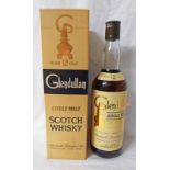 1 BOTTLE GLENDULLAN 12 YEAR OLD SINGLE MALT WHISKY - 26 2/3 FL.OZ, 82.