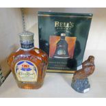 BELLS 1993 CHRISTMAS DECANTER - BOXES,