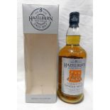 1 BOTTLE HAZELBURN 8 YEAR OLD SINGLE MALT WHISKY - 70CL, 46% VOLUME,