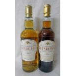 2 BOTTLES GLENBURGIE 10 YEAR OLD SINGLE MALT WHISKY - 70CL,