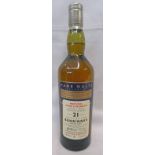 1 BOTTLE BENRINNES 21 YEAR OLD SINGLE MALT WHISKY, DISTILLED 1974, RARE MALTS BOTTLING - 70CL, 60.