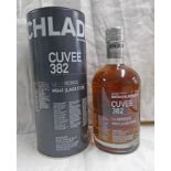 1 BOTTLE BRUICHLADDICH 21 YEAR OLD SINGLE MALT WHISKY, CUVEE 382 LA BERENICE - 700ML,