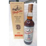 1 BOTTLE GLENFARCLAS 23 YEAR OLD SINGLE MALT WHISKY, DISTILLED 1990, ANDREW SELKIRK EDITION - 700ML,