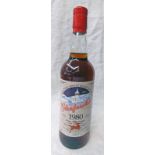 1 BOTTLE GLENFARCLAS 21 YEAR OLD SINGLE MALT WHISKY, DISTILLED CHRISTMAS 1980 - 0.8L, 53.