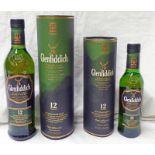 1 BOTTLE GLENFIDDICH 12 YEAR OLD SINGLE MALT WHISKY - 70CL, 40% VOL,