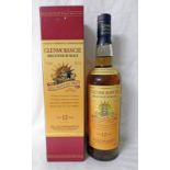 1 BOTTLE GLENMORANGIE MILLENNIUM MALT 12 YEAR OLD SINGLE MALT WHISKY - 70CL, 40% VOL,