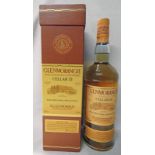 1 BOTTLE GLENMORANGIE CELLAR 13 10 YEAR OLD SINGLE MALT WHISKY - 1L, 43% VOL,