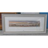 GILLIAN MCDONALD ACROSS TO BAC MOR SIGNED FRAMED PRINT NO.