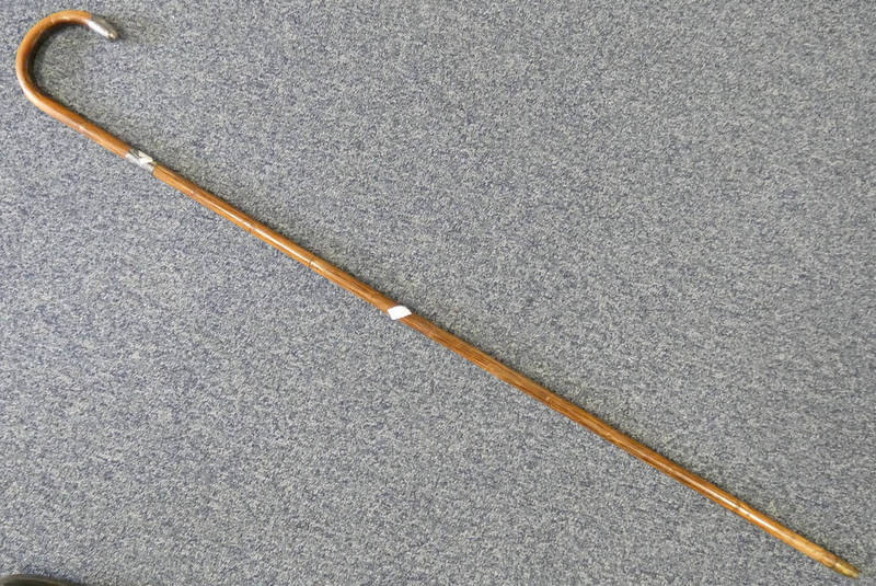 SILVER MOUNTED WALKING STICK