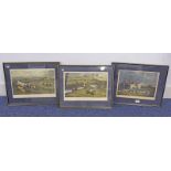 3 FRAMED SPORTING PRINTS TO INCLUDE,