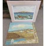 MARGARET DONALD OIL PAINTING 'ISLE OF MAY'