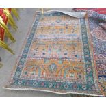 MULTICOLOURED MIDDLE EASTERN STYLE RUG 230 X 160CM Condition Report: Machine made.