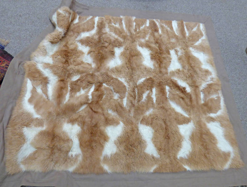 DEER FUR WALL HANGING 180 X 200CM