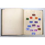 1 ALBUM OF VARIOUS 19TH & 20TH CENTURY MINT & USED GB & WORLDWIDE STAMPS TO INCLUDE PENNY REDS,