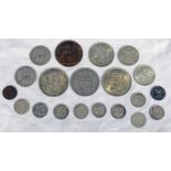 SELECTION OF VARIOUS GB COINAGE 1906-1946 TO INCLUDE EDWARD VII SHILLINGS & THREEPENCES,