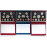 1997 DELUXE UK PROOF COIN SET TOGETHER WITH 1997 & 1998 UK COIN SETS IN CASE OF ISSUE WITH