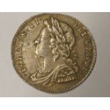 1731 GEORGE II SILVER SIXPENCE,