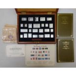 SET OF 25 STERLING SILVER REPLICA STAMPS - STAMPS OF ROYALTY TO COMMEMORATE THE SILVER JUBILEE NO.