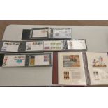 US COMMEMORATIVE STAMP COLLECTOR PANELS BY THE POSTAL COMMEMORATIVE SOCIETY,