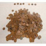 LARGE SELECTION OF COPPER HALF PENNIES