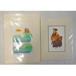 SELECTION OF 7 PRINTS TO INCLUDE 'CIRCASSIAN CHICKEN' & 'CREST OF THE WAVE', ALL NUMBERED,