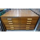 2 SECTION 6 DRAWER PLAN CHEST 133.